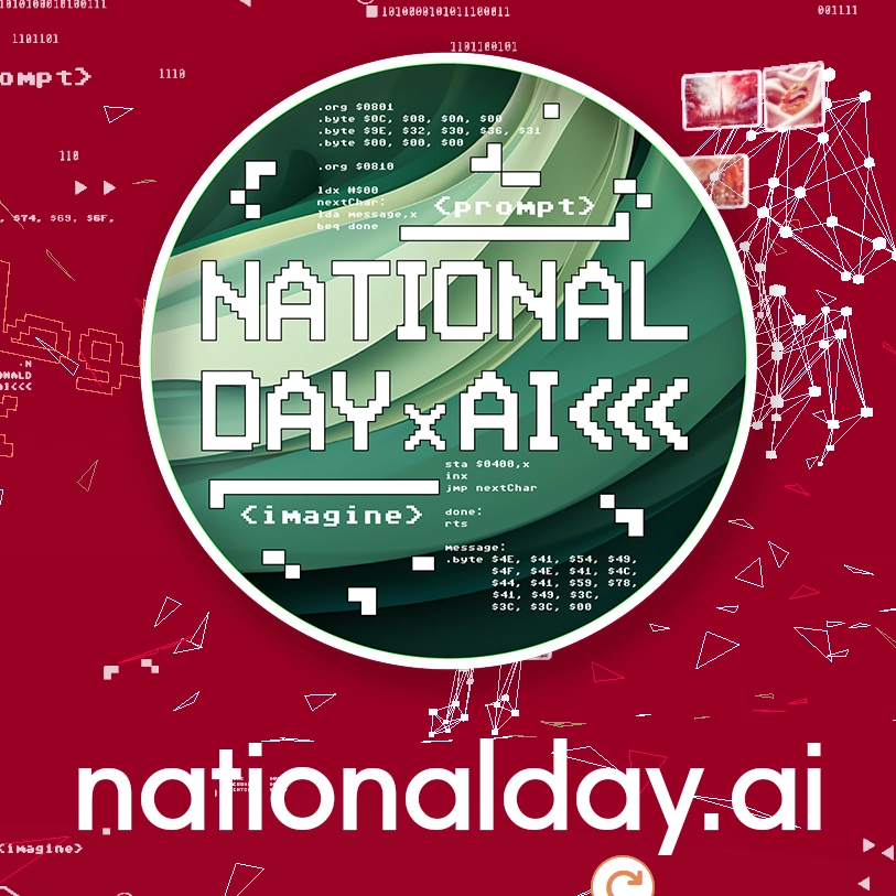 Ghassan Abboud Freelance Motion Graphics VFX Artist Animator Dubai National Day x AI